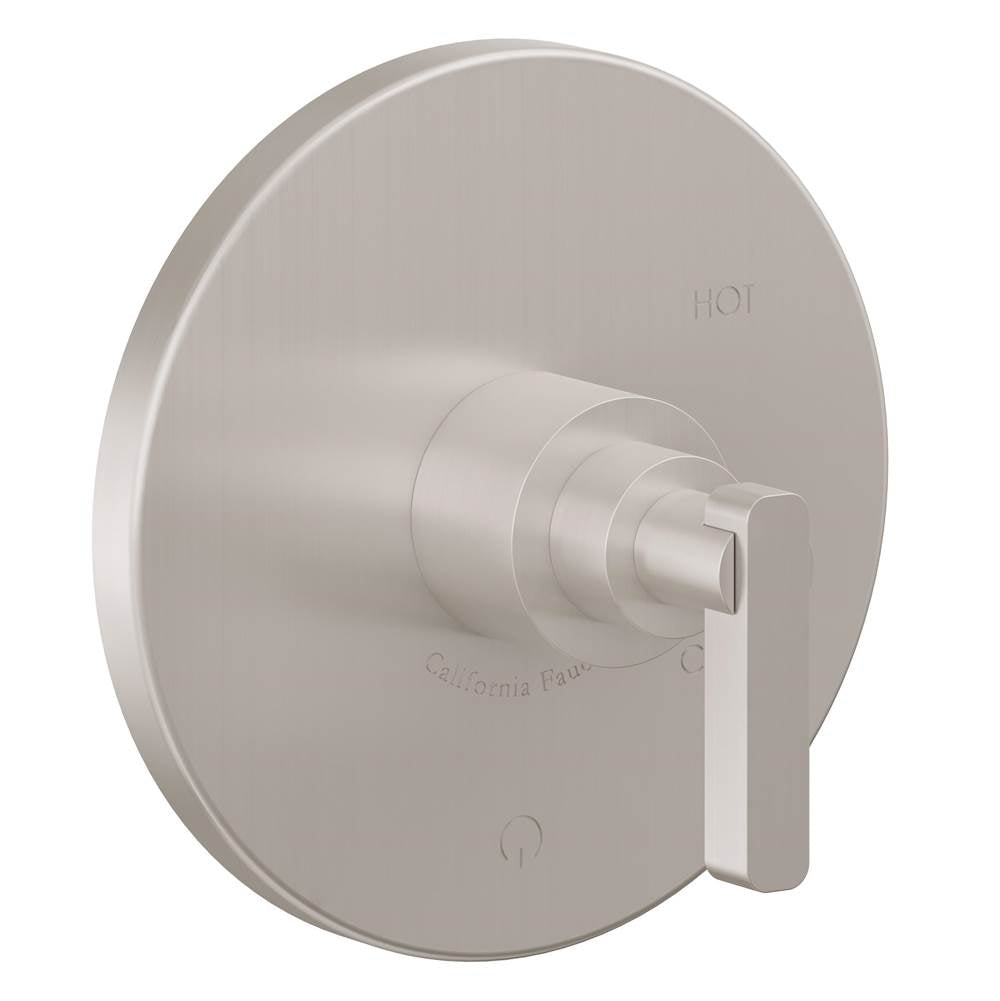 California Faucets - Pressure Balance Trim Only - Gloss White