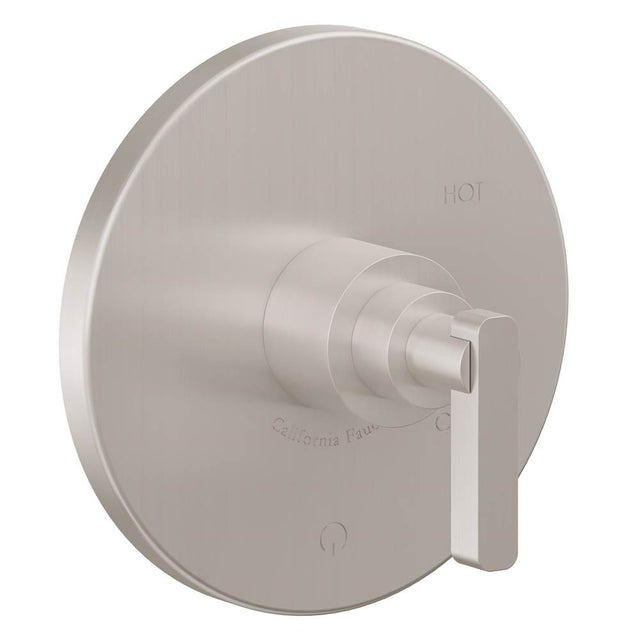 California Faucets - Pressure Balance Trim Only - Gloss White