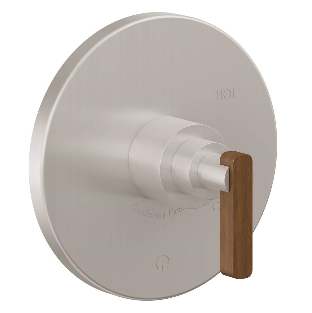 California Faucets - Pressure Balance Trim Only - Gloss White