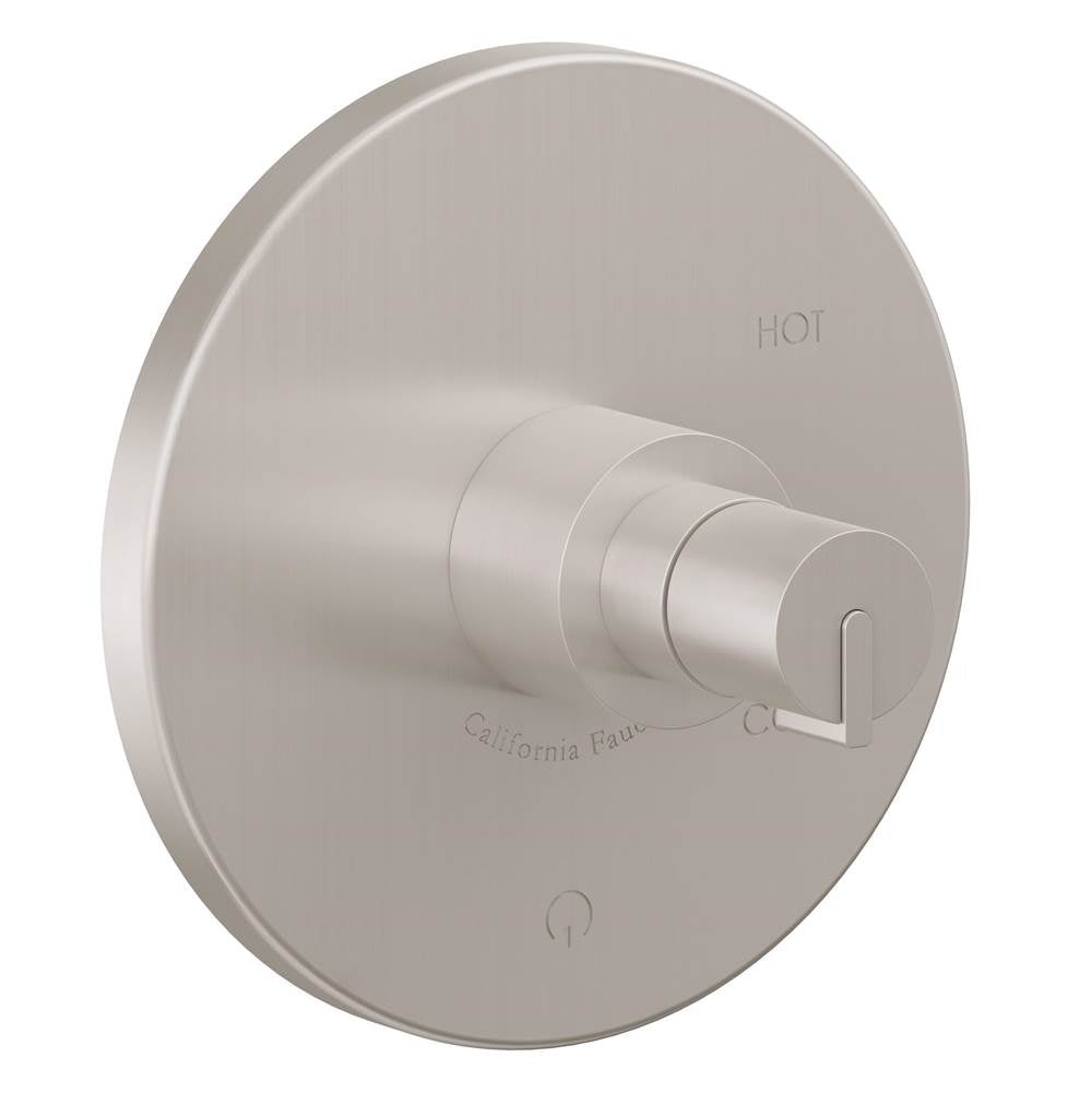 California Faucets - Pressure Balance Trim Only - Gloss White