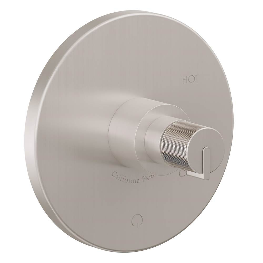 California Faucets - Pressure Balance Trim Only - Gloss White