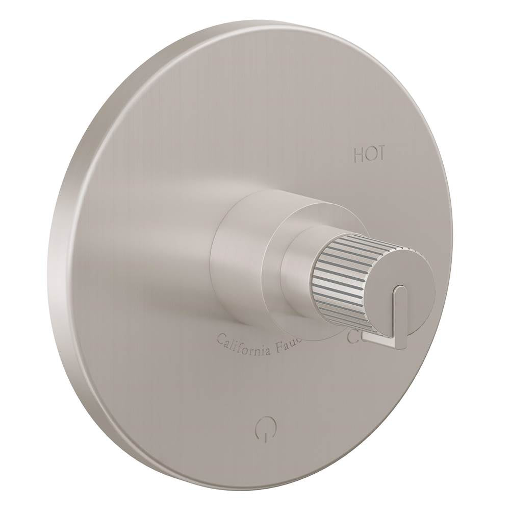 California Faucets - Pressure Balance Trim Only - Gloss White