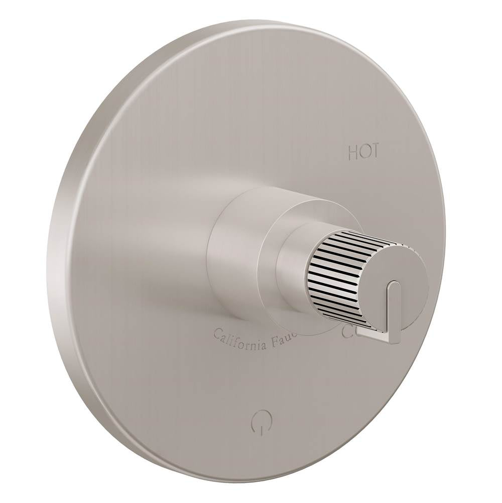California Faucets - Pressure Balance Trim Only - Ultra Stainless Steel Pvd
