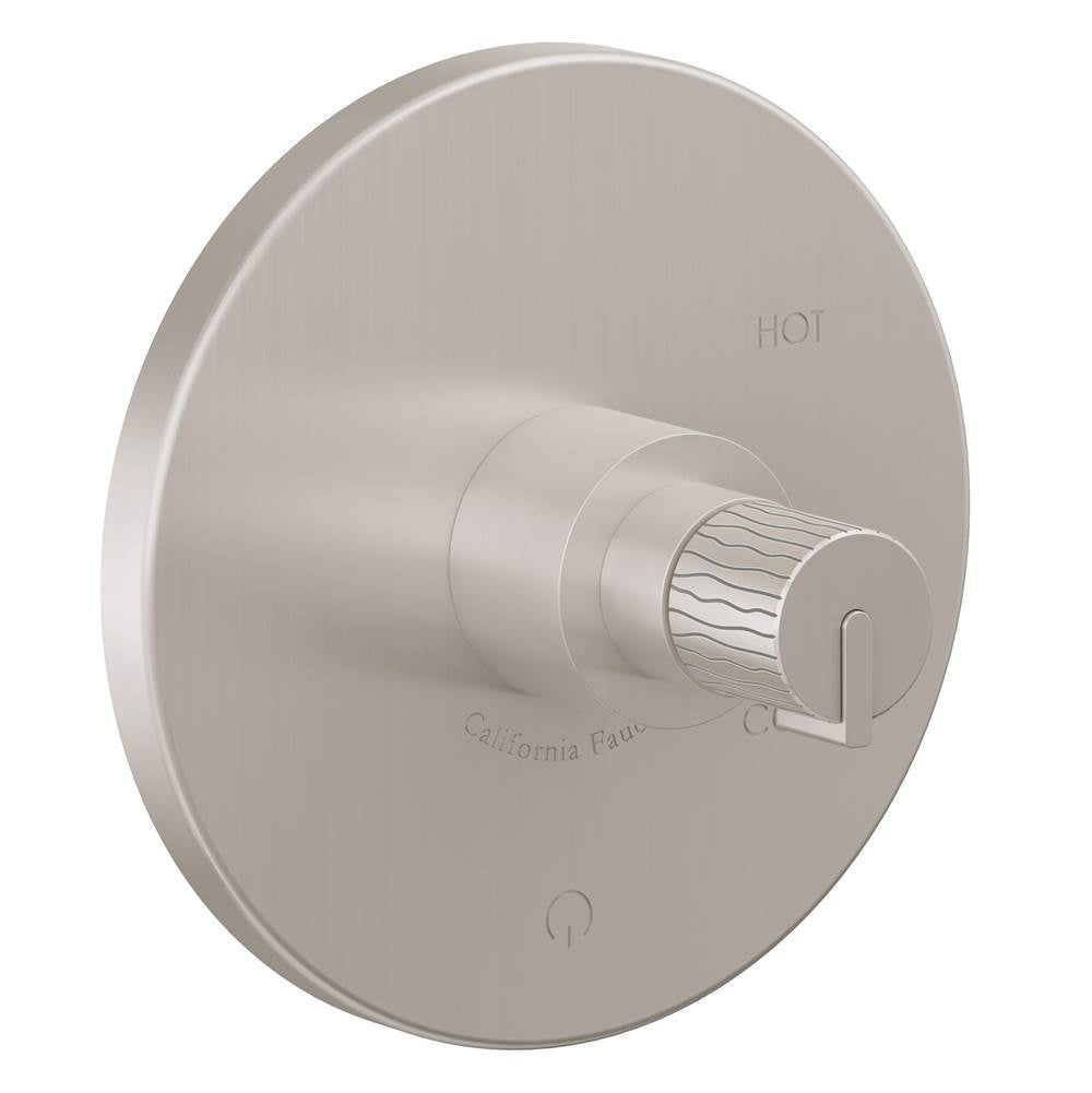 California Faucets - Pressure Balance Trim Only - Gloss White