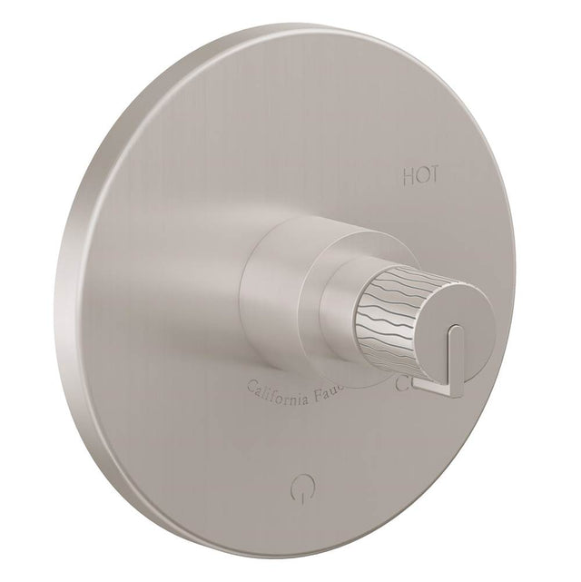 California Faucets - Pressure Balance Trim Only - Gloss White
