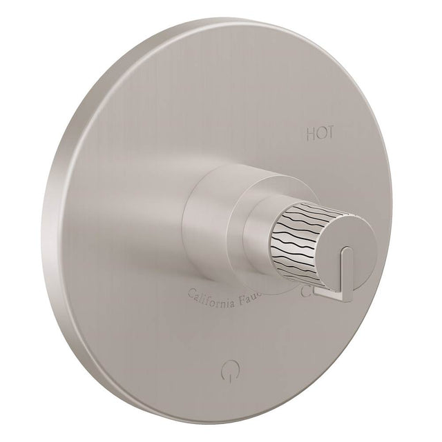 California Faucets - Pressure Balance Trim Only - Ultra Stainless Steel Pvd