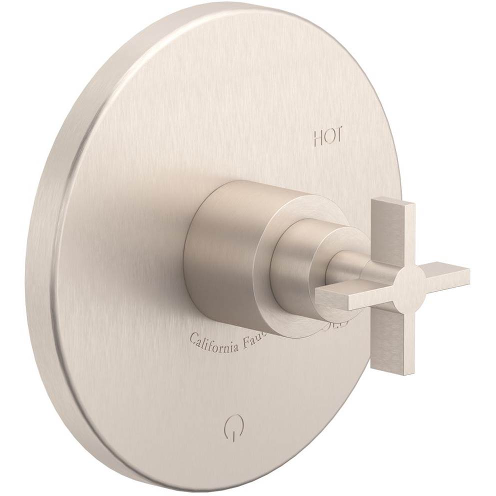 California Faucets - Pressure Balance Trim Only - Gloss White