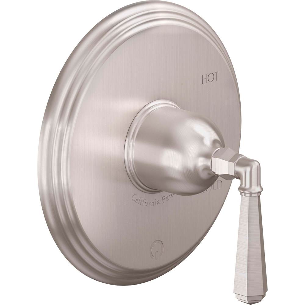 California Faucets - Pressure Balance Trim Only - Gloss White
