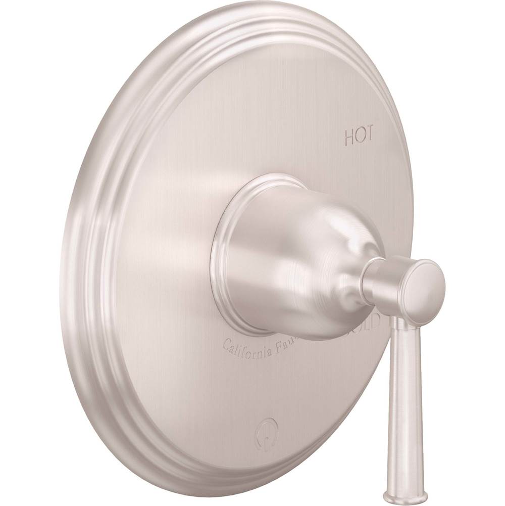 California Faucets - Pressure Balance Trim Only - Gloss White
