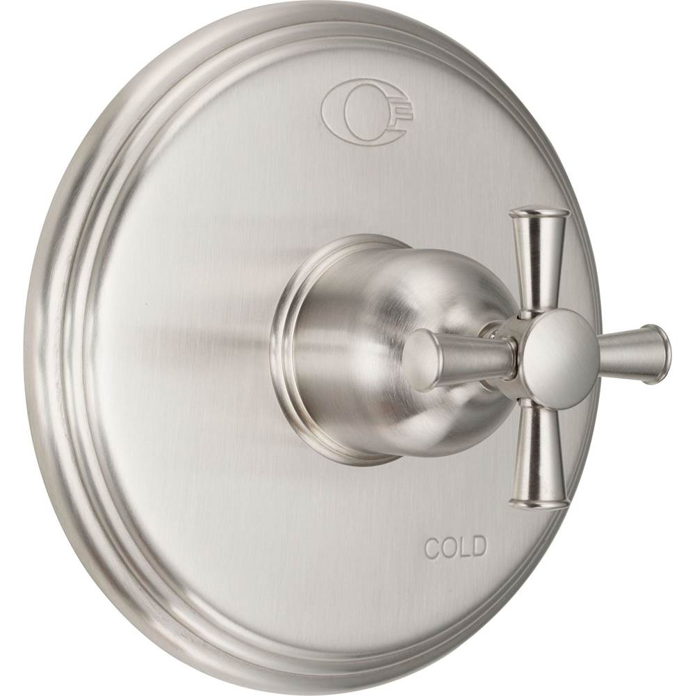 California Faucets - Pressure Balance Trim Only - Gloss White