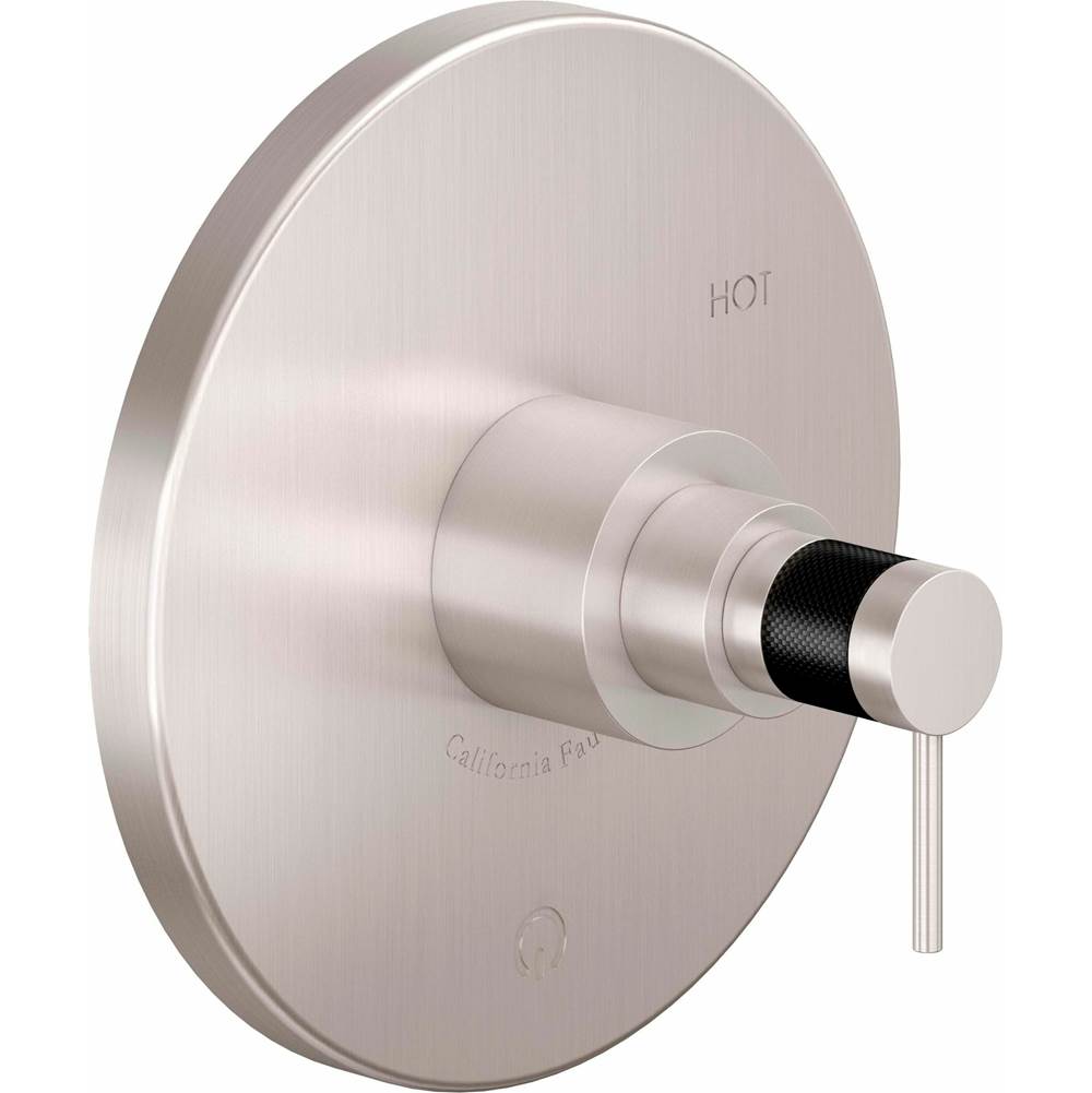 California Faucets - Pressure Balance Trim Only - Gloss White