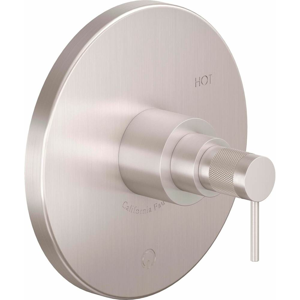 California Faucets - Pressure Balance Trim Only - Gloss White