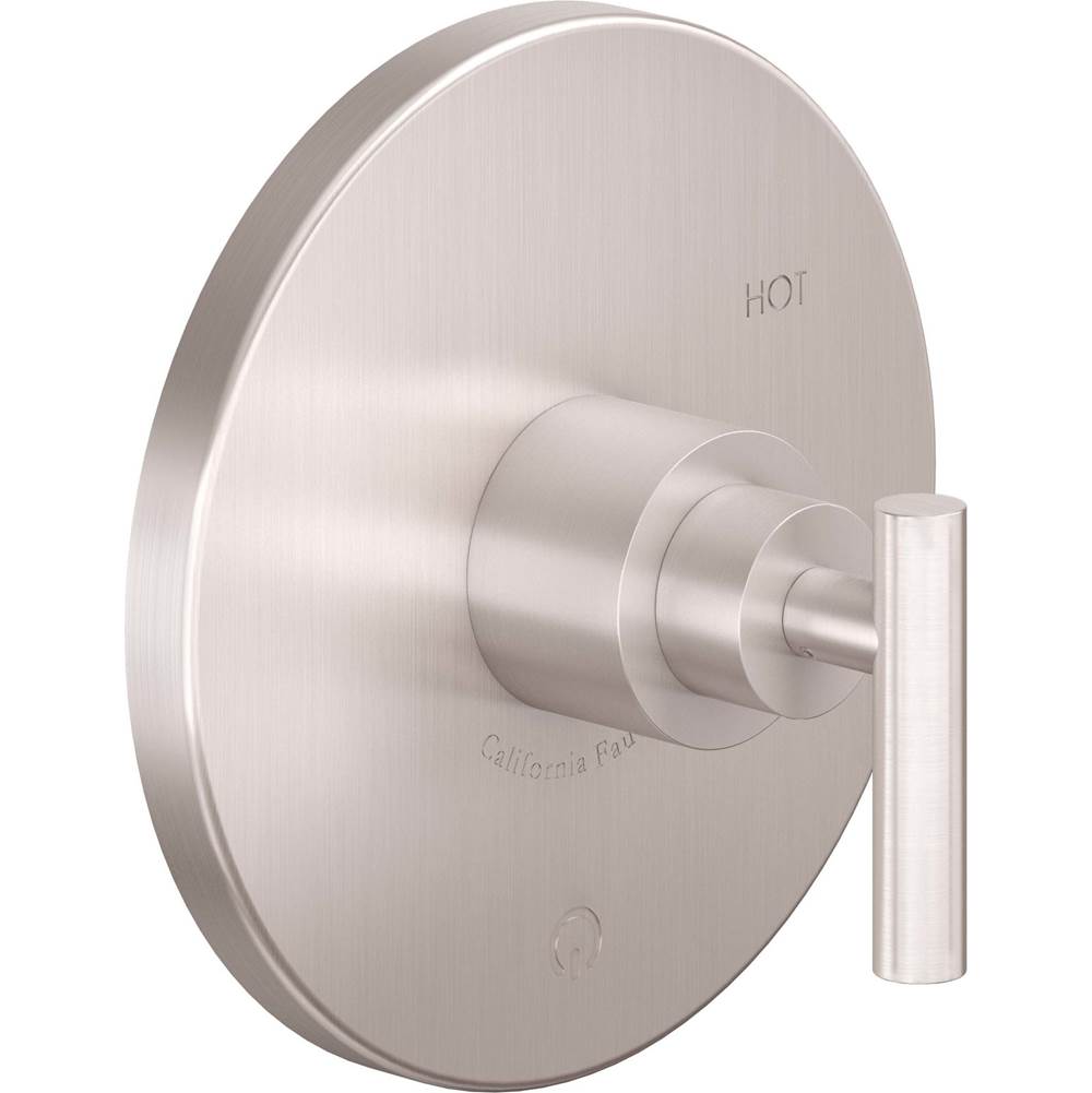 California Faucets - Pressure Balance Trim Only - Gloss White