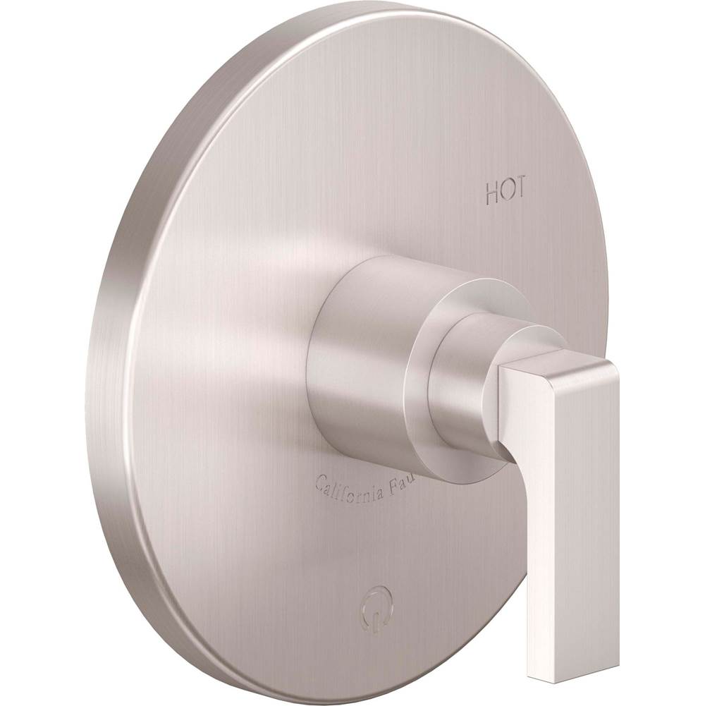 California Faucets - Pressure Balance Trim Only - Gloss White