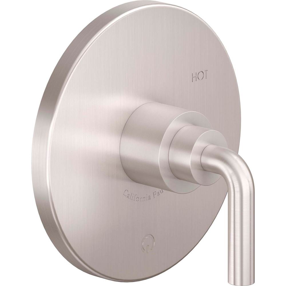 California Faucets - Pressure Balance Trim Only - Gloss White