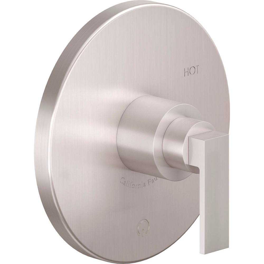 California Faucets - Pressure Balance Trim Only - Gloss White