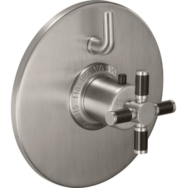 California Faucets - StyleTherm Trim Only with Single Volume Control - Gloss White