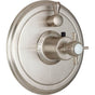 California Faucets - StyleTherm Trim Only with Single Volume Control - Gloss White