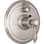 California Faucets - StyleTherm Trim Only with Single Volume Control - Gloss White