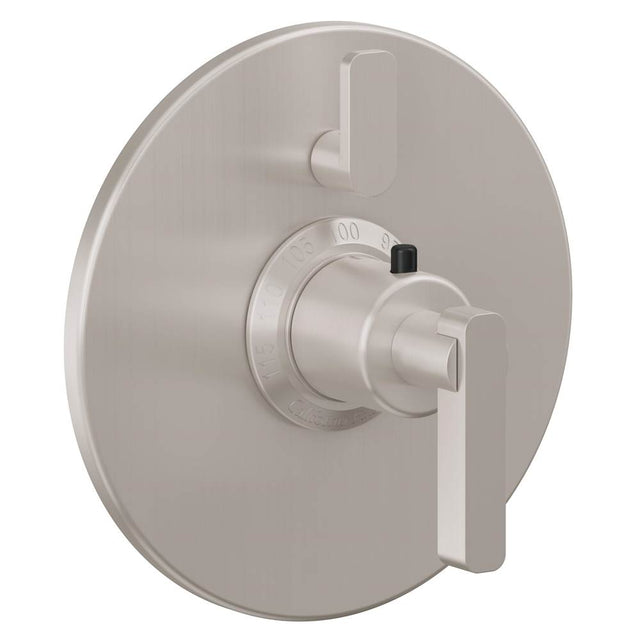 California Faucets - StyleTherm Trim Only With Single Volume Control - Gloss White