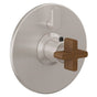 California Faucets - StyleTherm Trim Only With Single Volume Control - Gloss White