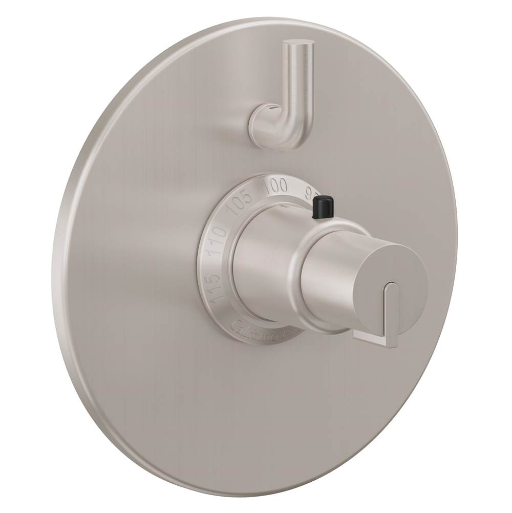 California Faucets - StyleTherm Trim Only With Single Volume Control - Gloss White