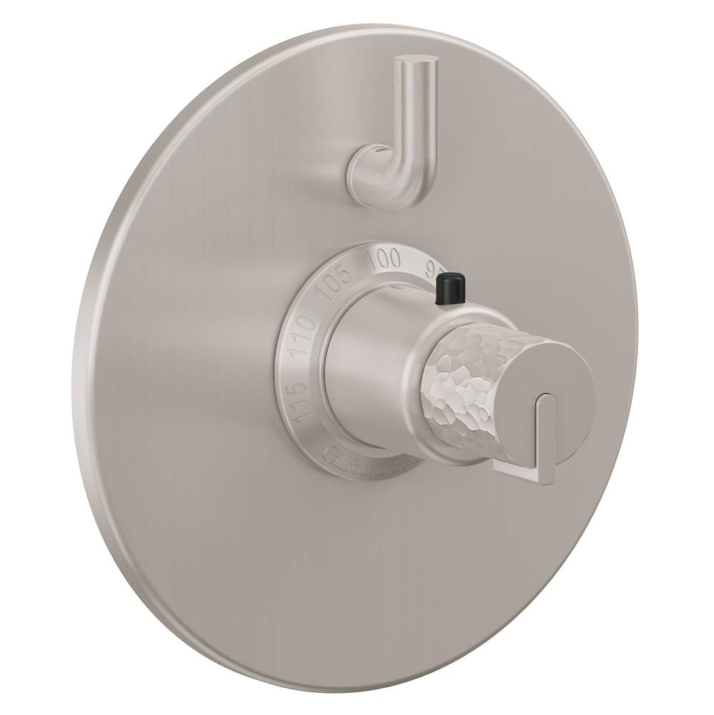California Faucets - StyleTherm Trim Only With Single Volume Control - Gloss White