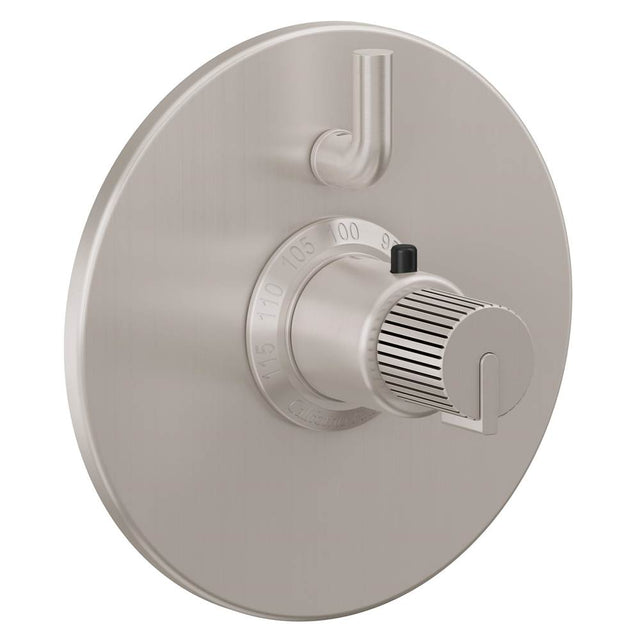 California Faucets - StyleTherm Trim Only With Single Volume Control - Ultra Stainless Steel Pvd