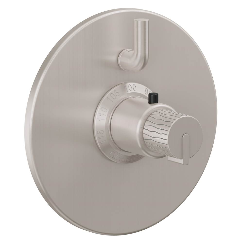 California Faucets - StyleTherm Trim Only With Single Volume Control - Gloss White