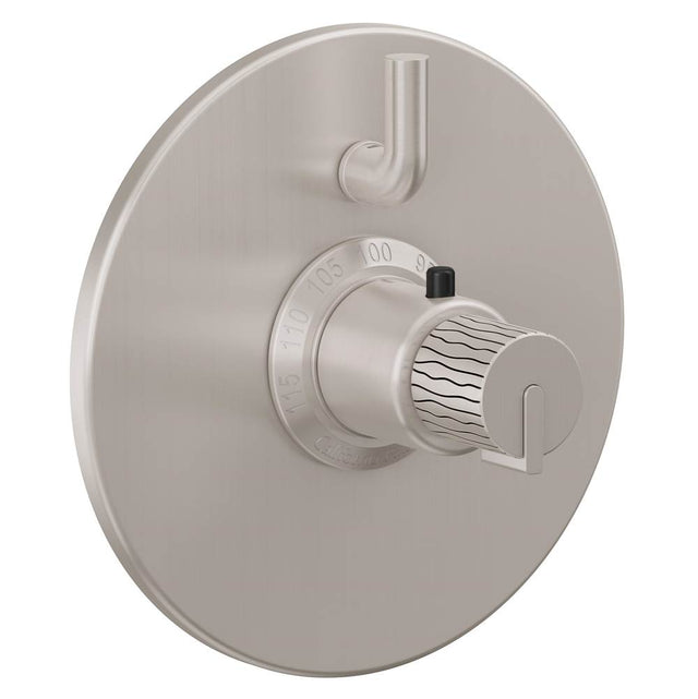 California Faucets - StyleTherm Trim Only With Single Volume Control - Ultra Stainless Steel Pvd