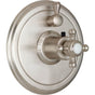 California Faucets - StyleTherm Trim Only with Single Volume Control - Gloss White