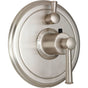 California Faucets - StyleTherm Trim Only with Single Volume Control - Gloss White
