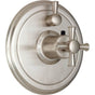 California Faucets - StyleTherm Trim Only with Single Volume Control - Gloss White