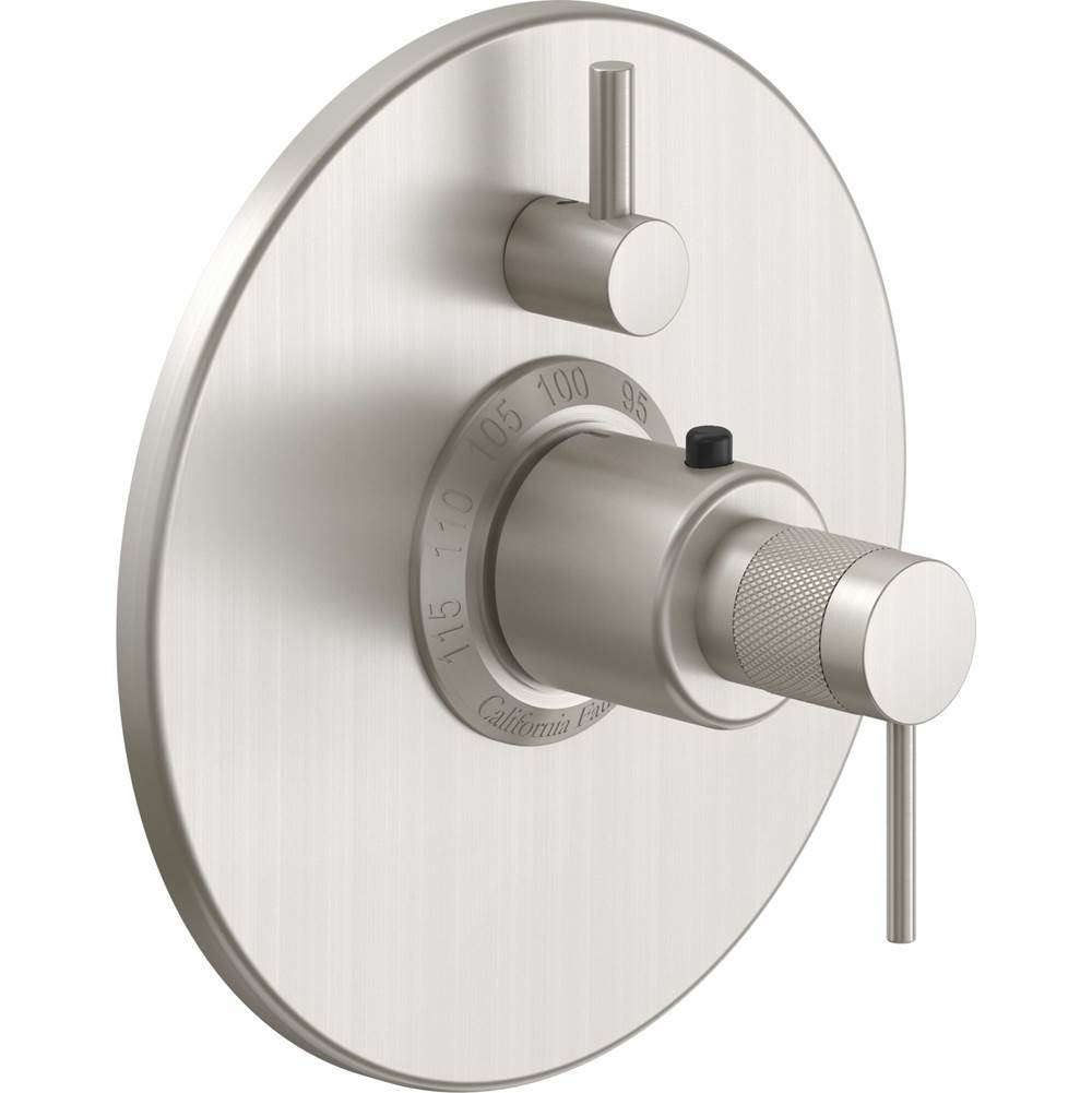 California Faucets - StyleTherm Trim Only with Single Volume Control - Gloss White