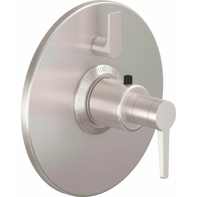 California Faucets - StyleTherm Trim Only with Single Volume Control - Gloss White