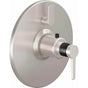 California Faucets - StyleTherm Trim Only with Single Volume Control - Gloss White