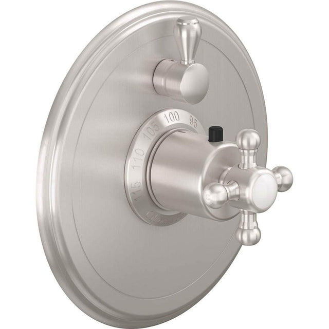 California Faucets - StyleTherm Trim Only with Single Volume Control - Gloss White