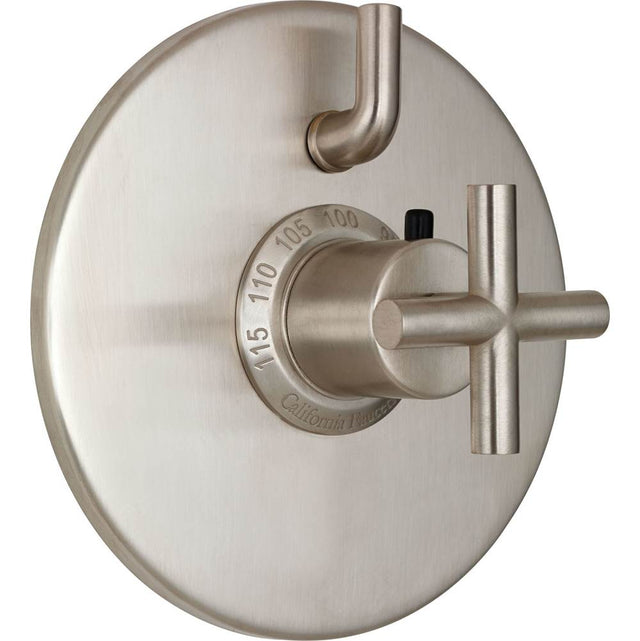 California Faucets - StyleTherm Trim Only with Single Volume Control - Gloss White