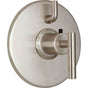 California Faucets - StyleTherm Trim Only with Single Volume Control - Gloss White