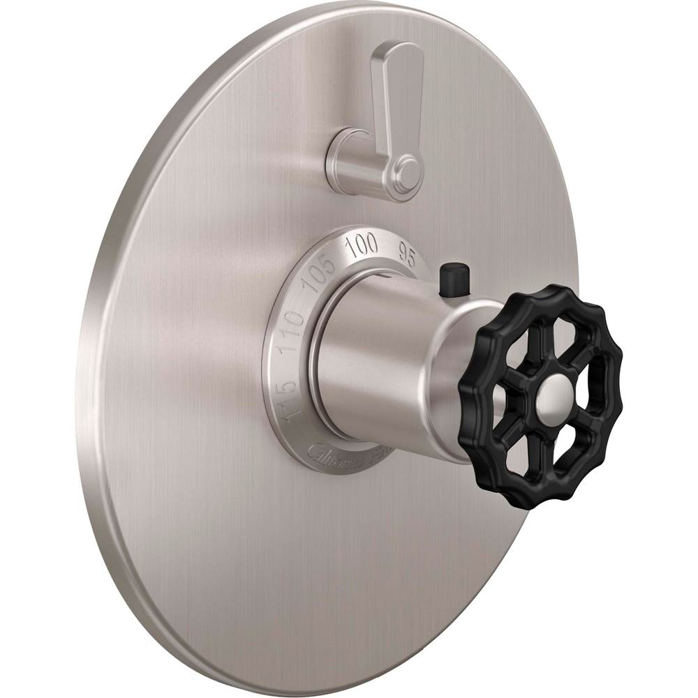 California Faucets - StyleTherm Trim Only with Single Volume Control - Gloss White
