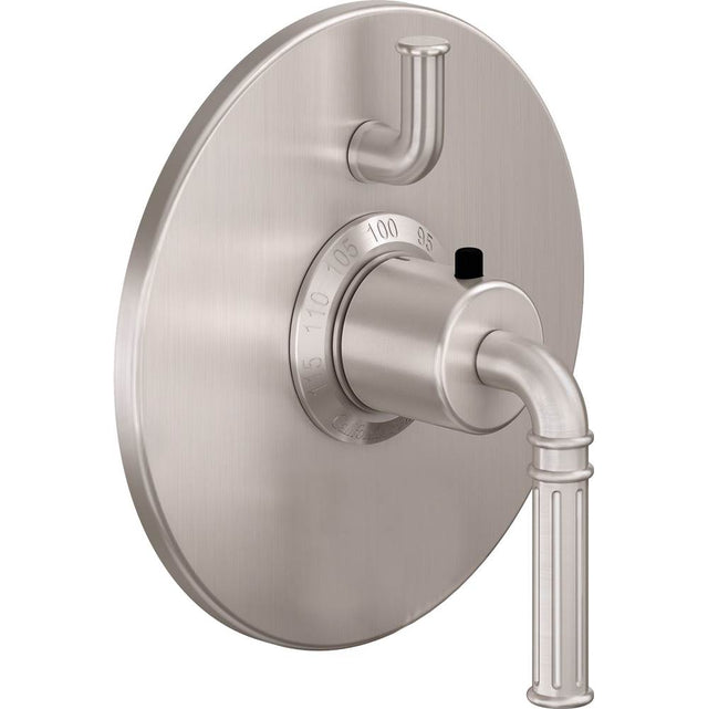 California Faucets - StyleTherm Trim Only with Single Volume Control - Gloss White