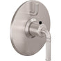 California Faucets - StyleTherm Trim Only with Single Volume Control - Gloss White