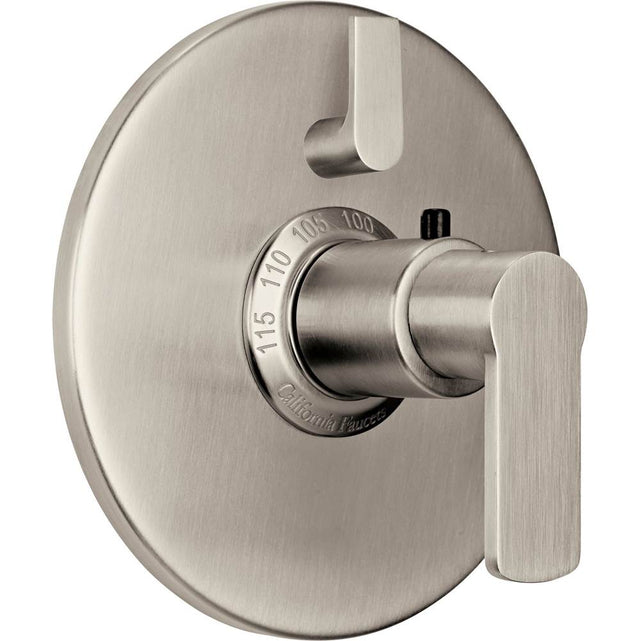 California Faucets - StyleTherm Trim Only with Single Volume Control - Gloss White