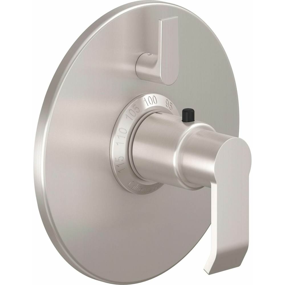 California Faucets - StyleTherm Trim Only with Single Volume Control - Gloss White