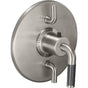 California Faucets - StyleTherm Trim Only with Dual Volume Control - Gloss White