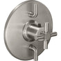 California Faucets - StyleTherm Trim Only with Dual Volume Control - Gloss White