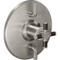 California Faucets - StyleTherm Trim Only with Dual Volume Control - Gloss White