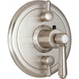 California Faucets - StyleTherm Trim Only with Dual Volume Control - Gloss White