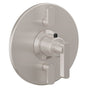 California Faucets - StyleTherm Trim Only with Dual Volume Control - Gloss White