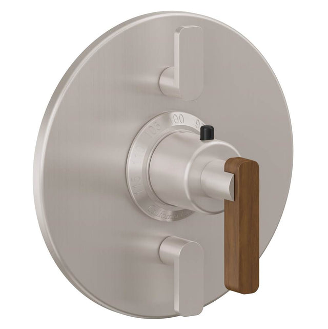 California Faucets - StyleTherm Trim Only with Dual Volume Control - Gloss White